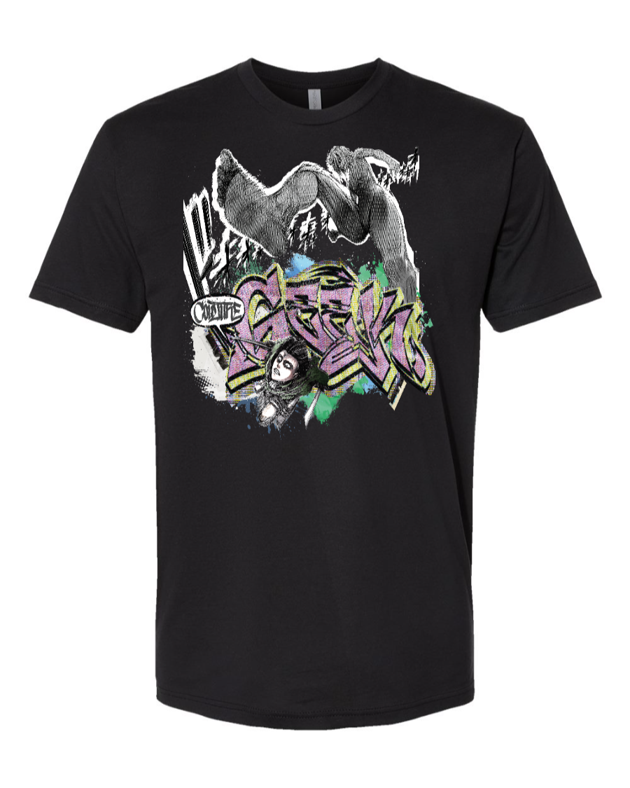 TITAN- Black lightweight T-Shirt
